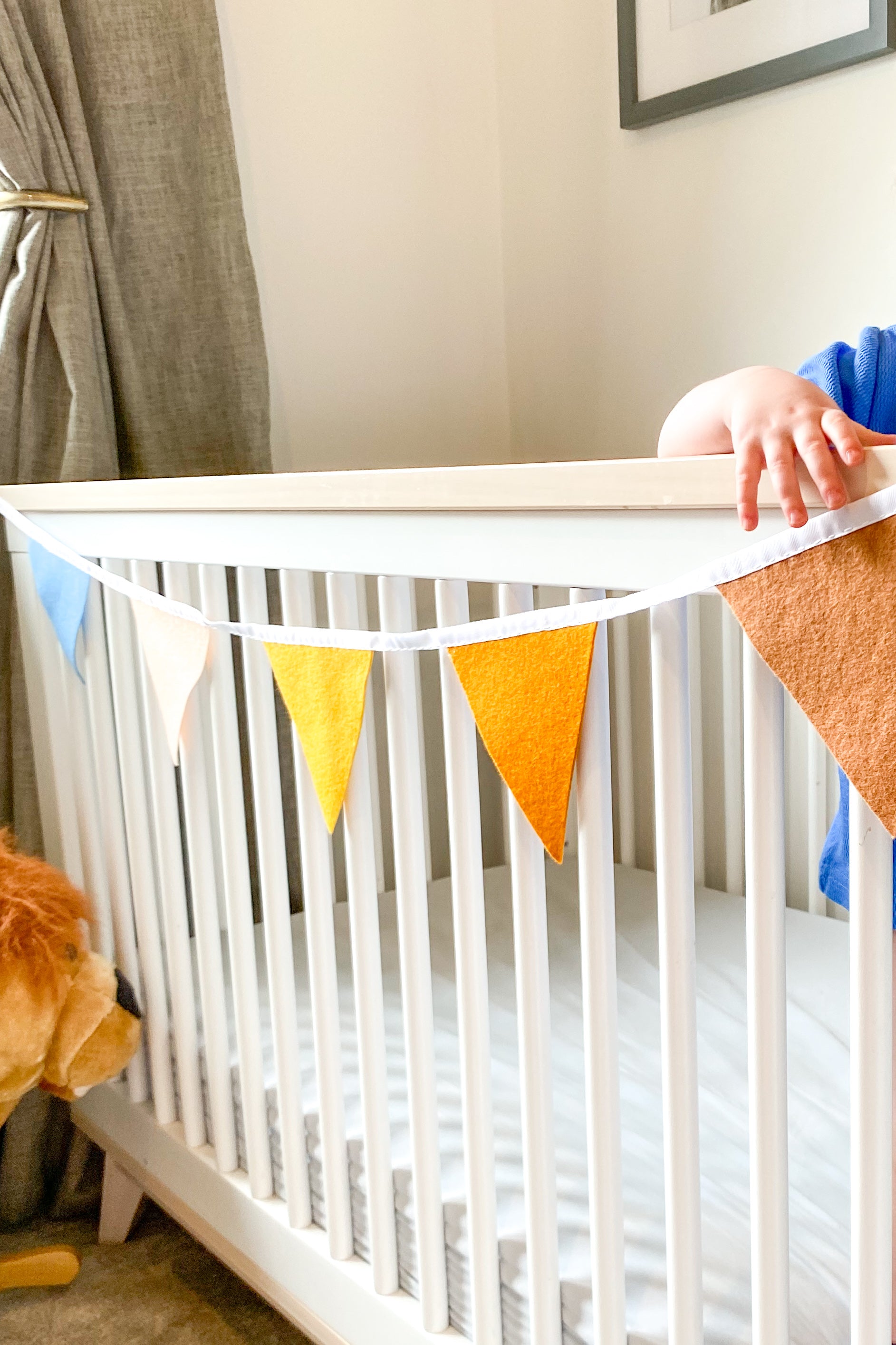 Crib Bunting 100 Merino Wool